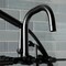 Aqua Vintage AE8400DL Deck Mount Clawfoot Tub Faucet, Matte Black AE8400DL - alternate 2